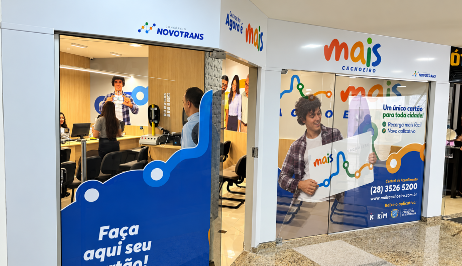 Transporte coletivo de Cachoeiro muda endereço de atendimento; veja onde fica a nova loja