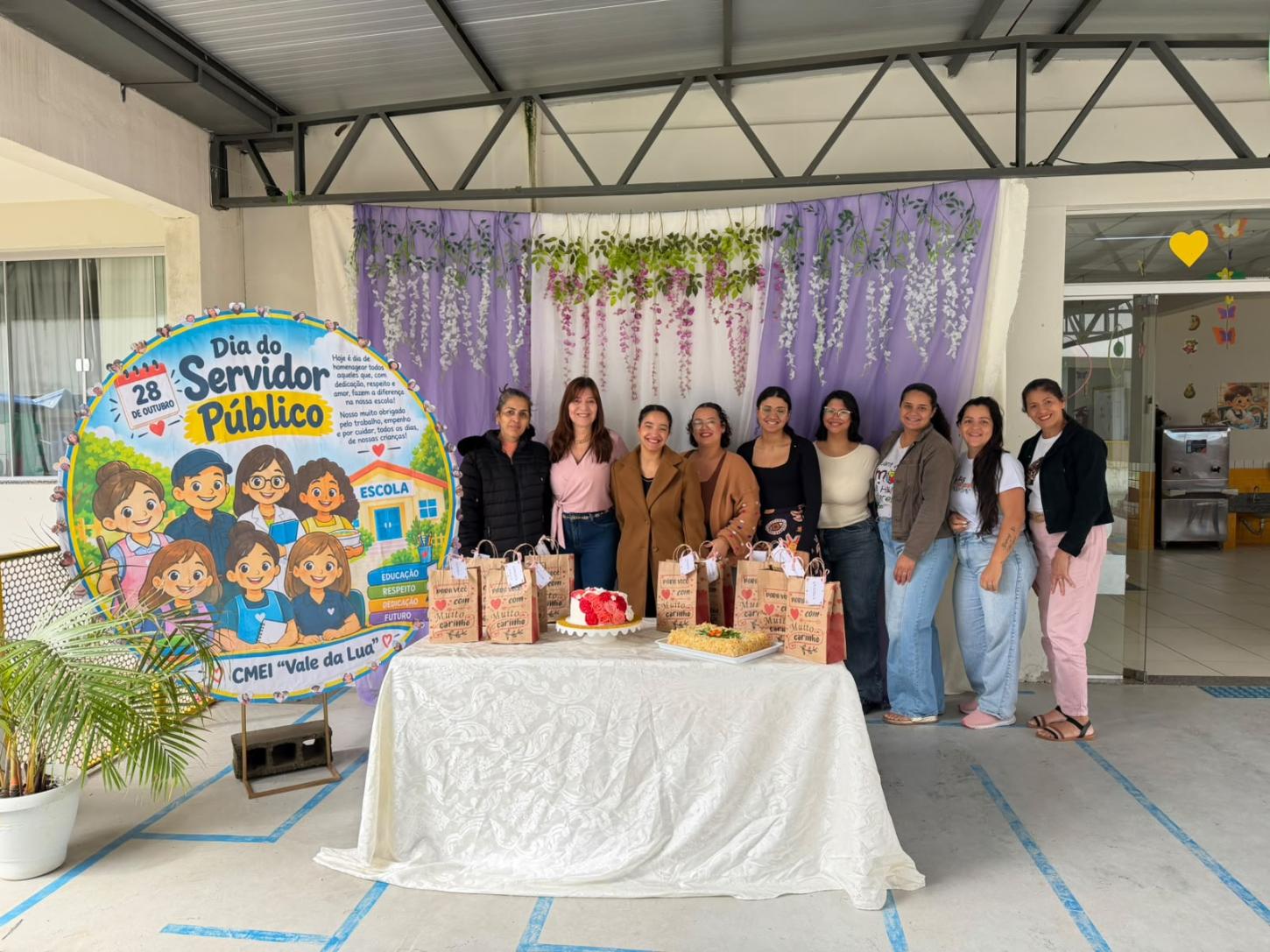 Uma escola, muitas mãos e uma homenagem especial em Jaciguá