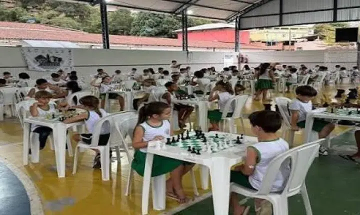 Alfredo Chaves realiza primeiro Campeonato Escolar de Xadrez com 150 estudantes nesta sexta (23)
