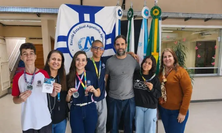 Alunos de escola de Jaciguá conquistam medalhas em olimpíadas de Matemática e Educação Financeira