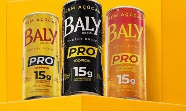 Baly lança energético com 15 gramas de proteína e aposta em novo mercado