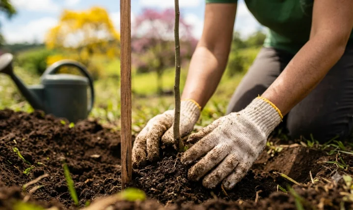 Cariacica realiza plantio de ipês para celebrar o Dia Mundial da Conservação da Natureza