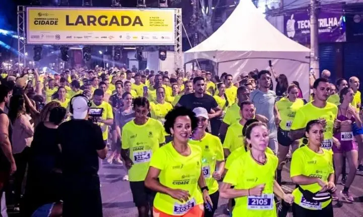 Corrida Luzes da Cidade terá show de André Lelis e passagem pela Terceira Ponte
