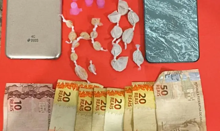 Crack e cocaína são encontrados em caixa de óculos no Valão, em Cachoeiro