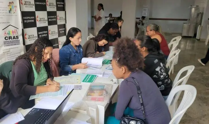 CRAS em Movimento leva cidadania, saúde e oportunidades para moradores do bairro Marbrasa