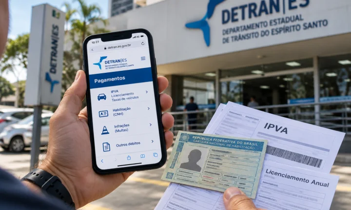 Detran|ES permite parcelar IPVA, multas e taxas da CNH em até 12 vezes