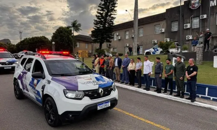 Estado entrega novas viaturas e reforça combate à violência contra a mulher no Espírito Santo