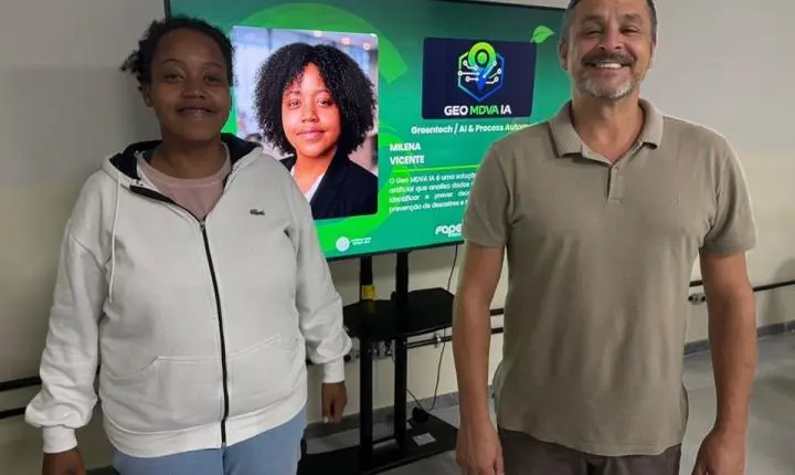 Estudante quilombola de Vargem Alta conquista destaque nacional com projeto de inteligência artificial