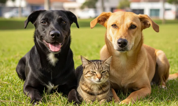Feira de adoção na Serra busca novos lares para cães e gatos nesta quarta-feira (19)