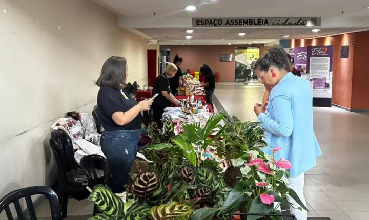 Feira de Dia das Mães movimenta Assembleia e valoriza artesanato capixaba