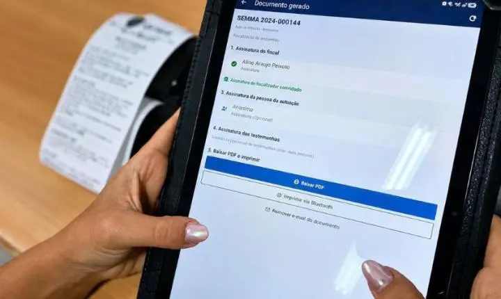 Fiscalização ambiental de Vila Velha abandona papel e passa a emitir autuações online