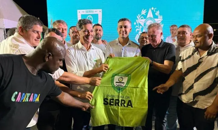 Governo inaugura Binário de Novo Horizonte e autoriza construção de CMEI na Serra