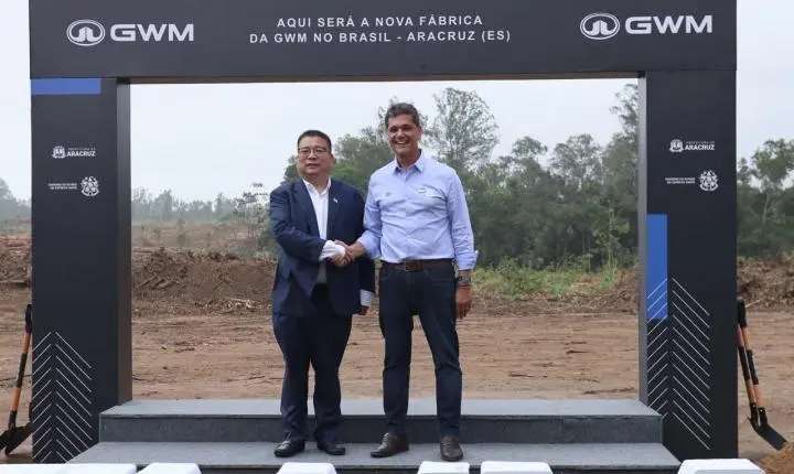 GWM anuncia fábrica em Aracruz e coloca Espírito Santo na rota da indústria automotiva global