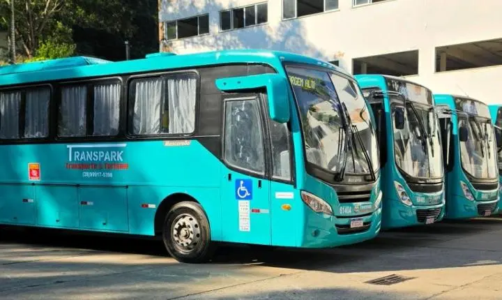 TRANSPARK renova frota e coloca novos ônibus em circulação em Vargem Alta