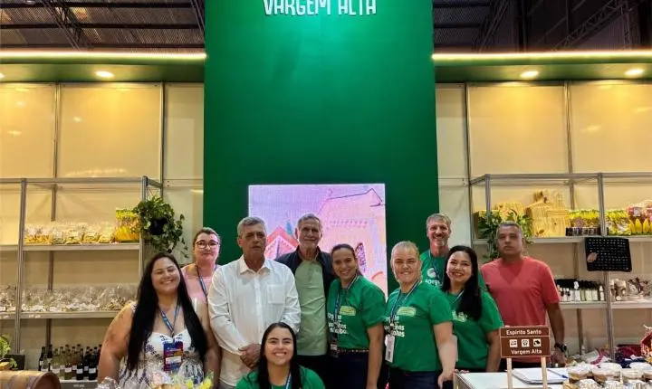 Vargem Alta destaca turismo, agricultura familiar e preservação ambiental na Feira dos Municípios 2026