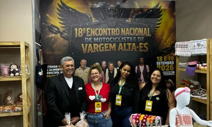 Vargem Alta leva artesanato, agroindústria e turismo à RuralturES 2026